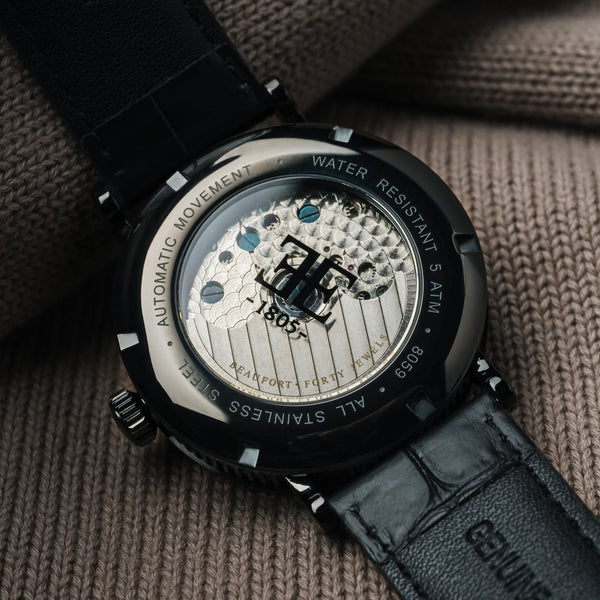 Earnshaw Double Barrel Automatic Enigma Black