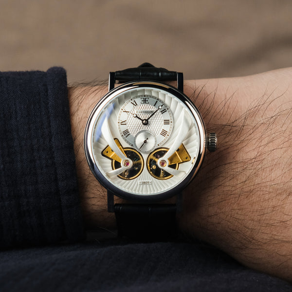 Earnshaw Double Barrel Automatic Imperial White