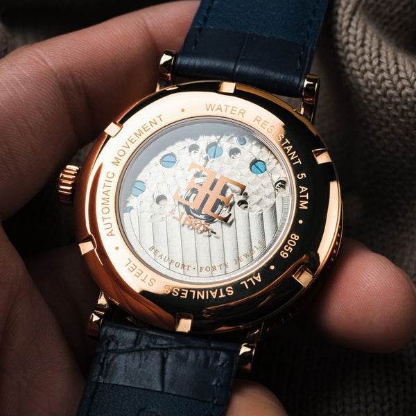 Earnshaw Double Barrel Automatic Regency Blue