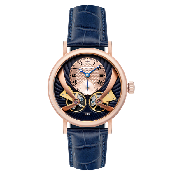 earnshaw Double Barrel Automatic Regency Blue