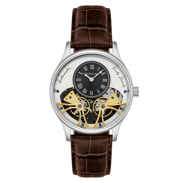 earnshaw Double Barrel Automatic Saddle Brown