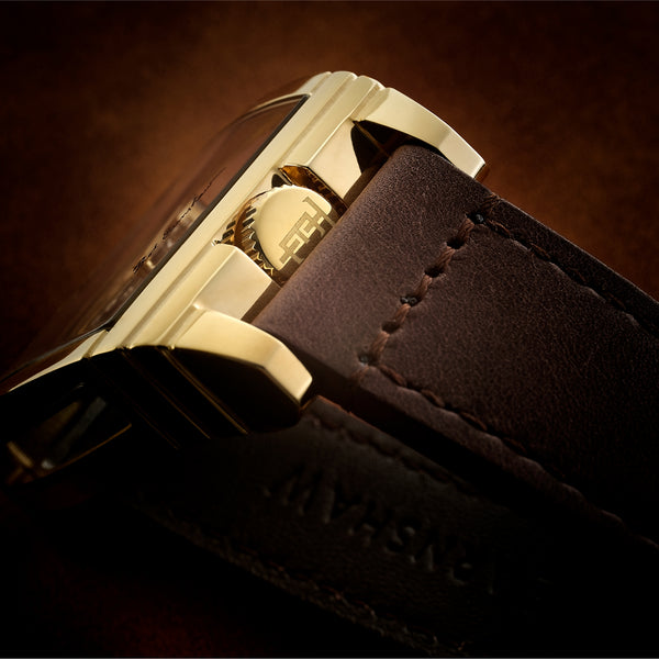 Earnshaw Mechanical Golden Brown