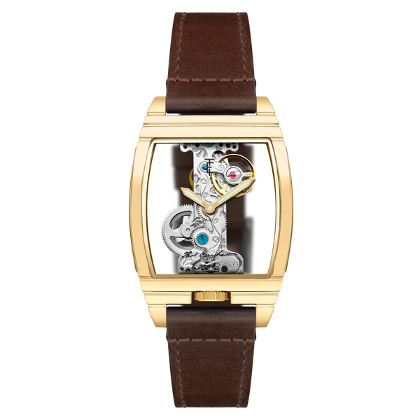 earnshaw Mechanical Golden Brown