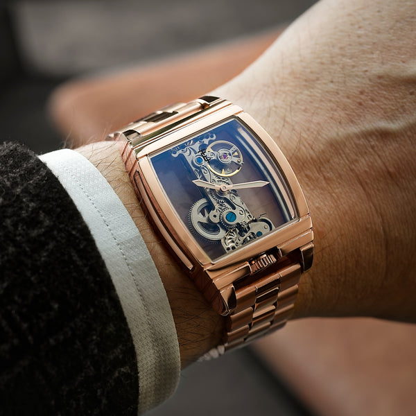 Earnshaw Mechanical Red Gold