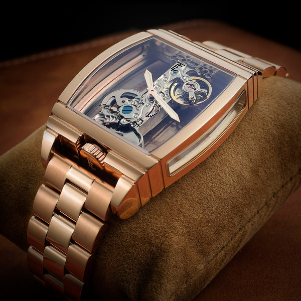 Earnshaw Mechanical Red Gold