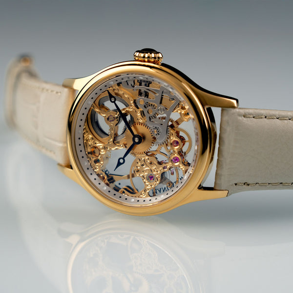 Earnshaw Mechanical Skeleton Sandy Gold