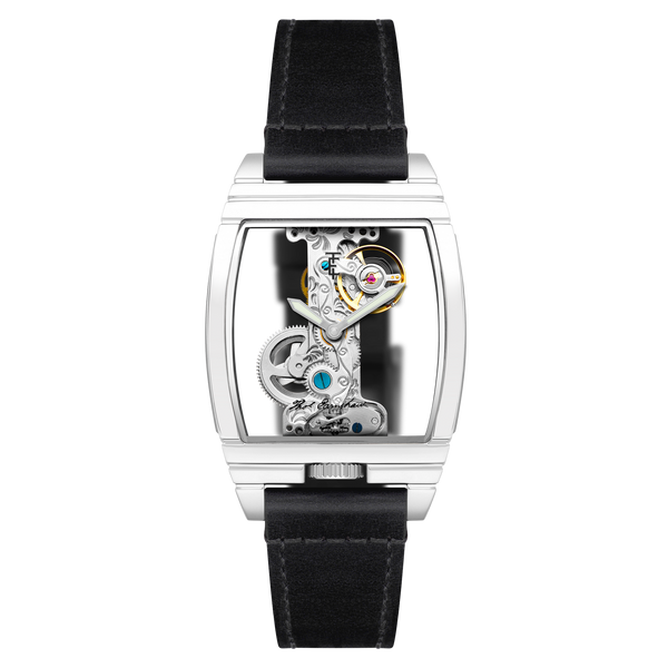 earnshaw Mechanical White Silver