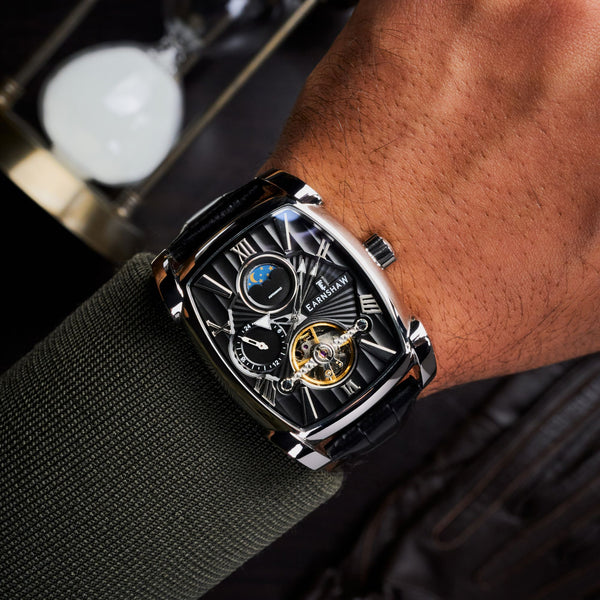 Earnshaw Multifunction Automatic Evergreen Black