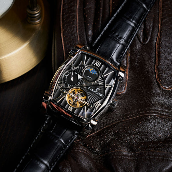 Earnshaw Multifunction Automatic Evergreen Black