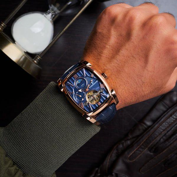 Earnshaw Multifunction Automatic Oxford Blue