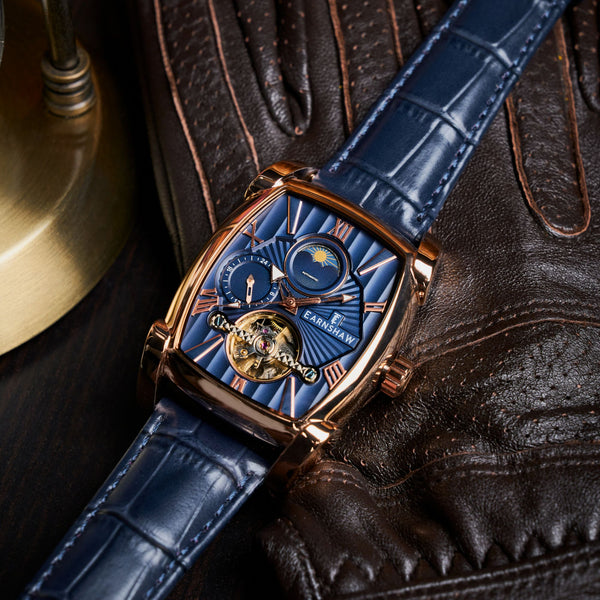 Earnshaw Multifunction Automatic Oxford Blue