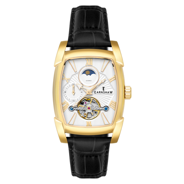 earnshaw Multifunction Automatic Silver Gold
