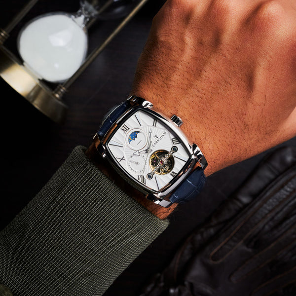 Earnshaw Multifunction Automatic Silver White