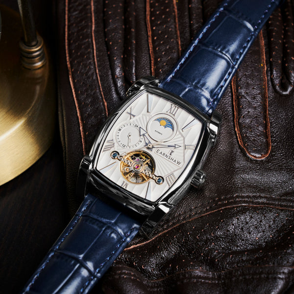 Earnshaw Multifunction Automatic Silver White