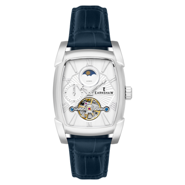 earnshaw Multifunction Automatic Silver White