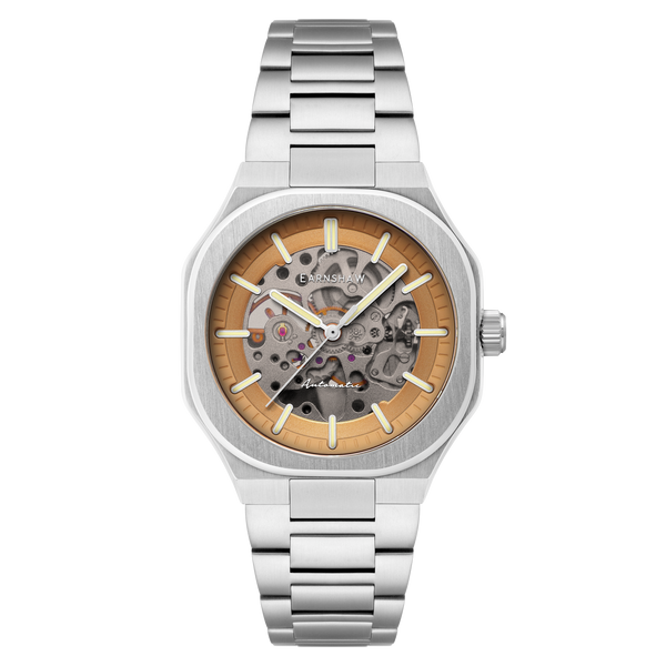 earnshaw Skeleton Automatic Chino