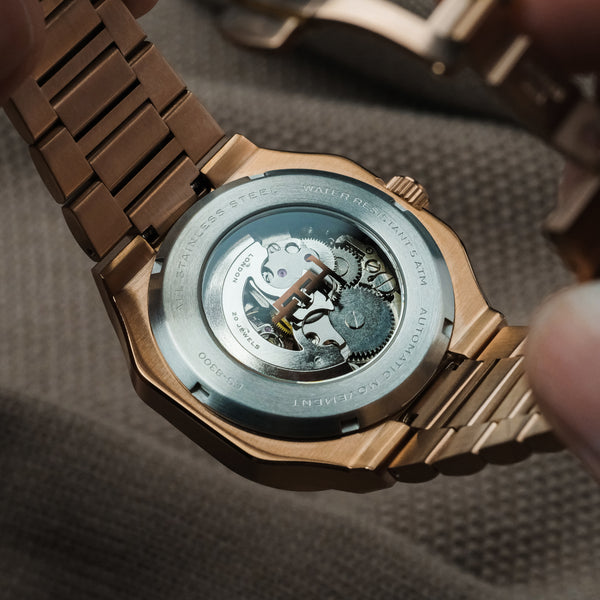 Earnshaw Skeleton Automatic Electric Blue