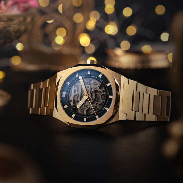 Earnshaw Skeleton Automatic Emerald Green