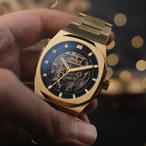 Earnshaw Skeleton Automatic Emerald Green