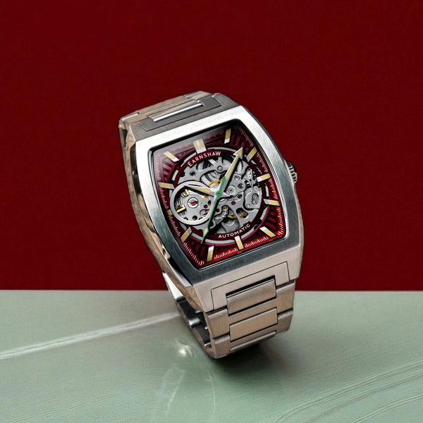 Earnshaw Skeleton Automatic Merlot