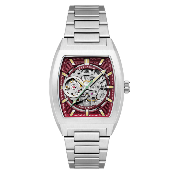 earnshaw Skeleton Automatic Merlot