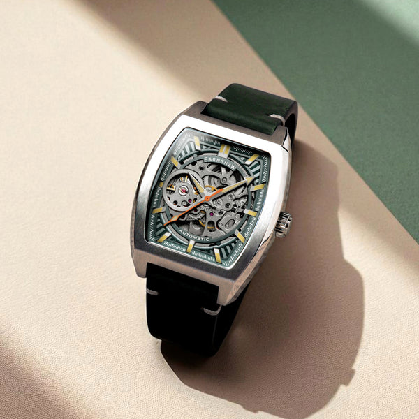 Earnshaw Skeleton Automatic Mint Green
