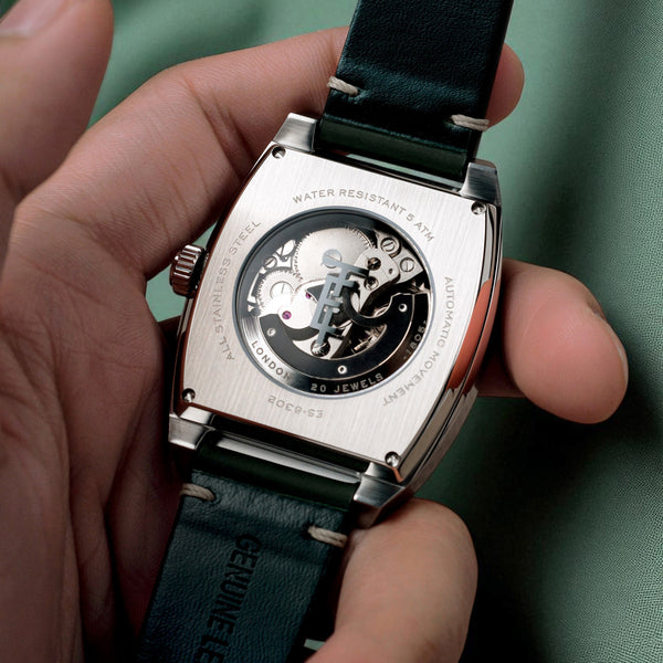 Earnshaw Skeleton Automatic Mint Green