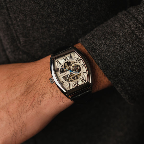 Earnshaw SKELETON AUTOMATIC Morning Coat White