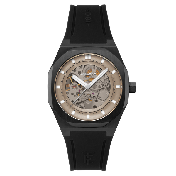 earnshaw Skeleton Automatic Reversed Grey