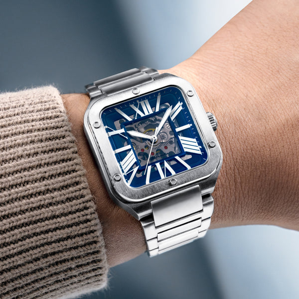 Earnshaw Skeleton Automatic Royal Blue