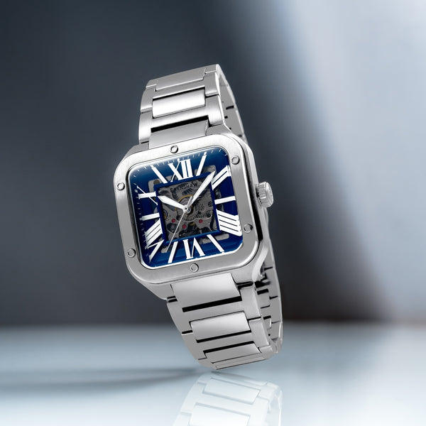Earnshaw Skeleton Automatic Royal Blue