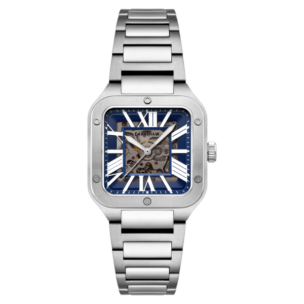 earnshaw Skeleton Automatic Royal Blue