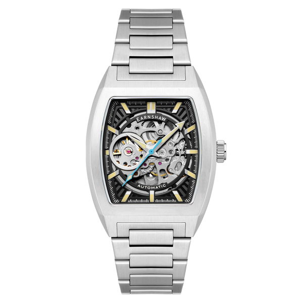 earnshaw Skeleton Automatic Shadow Black