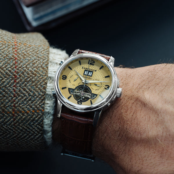Earnshaw Watches Harvest Brown