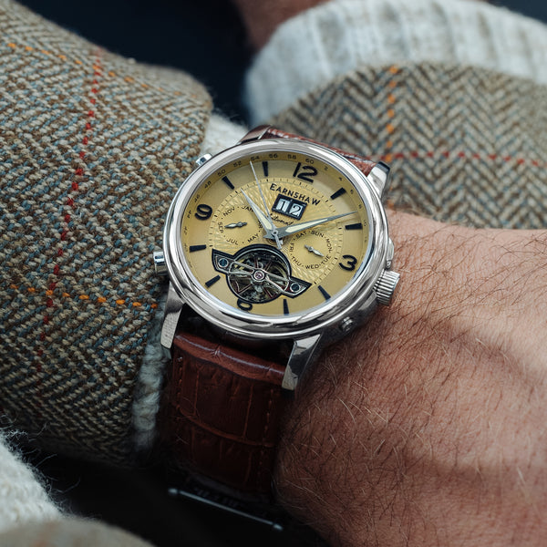 Earnshaw Watches Harvest Brown
