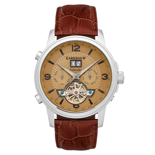 earnshaw Watches Harvest Brown