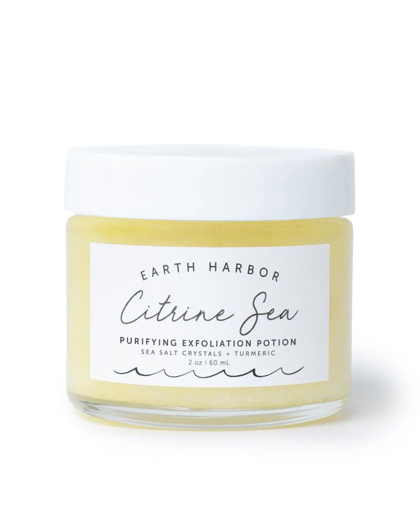 earth harbor CITRINE SEA Purifying Exfoliation Potion