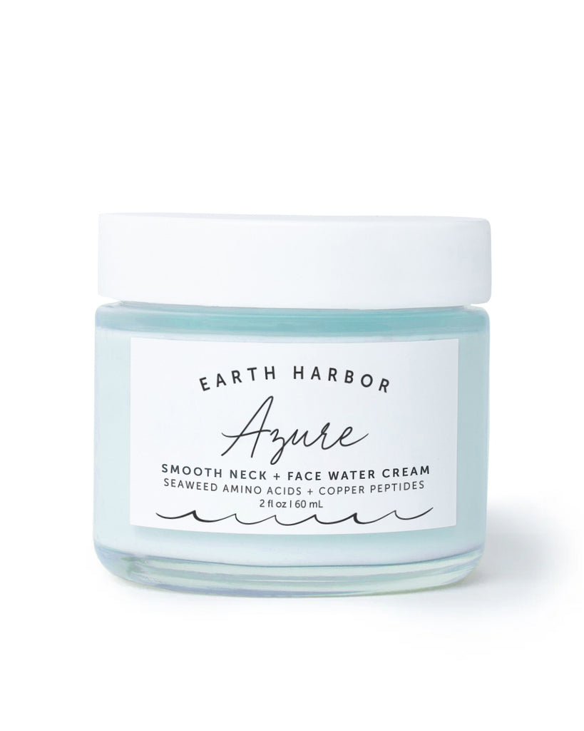 earth harbor AZURE Smooth Neck + Face Water Cream