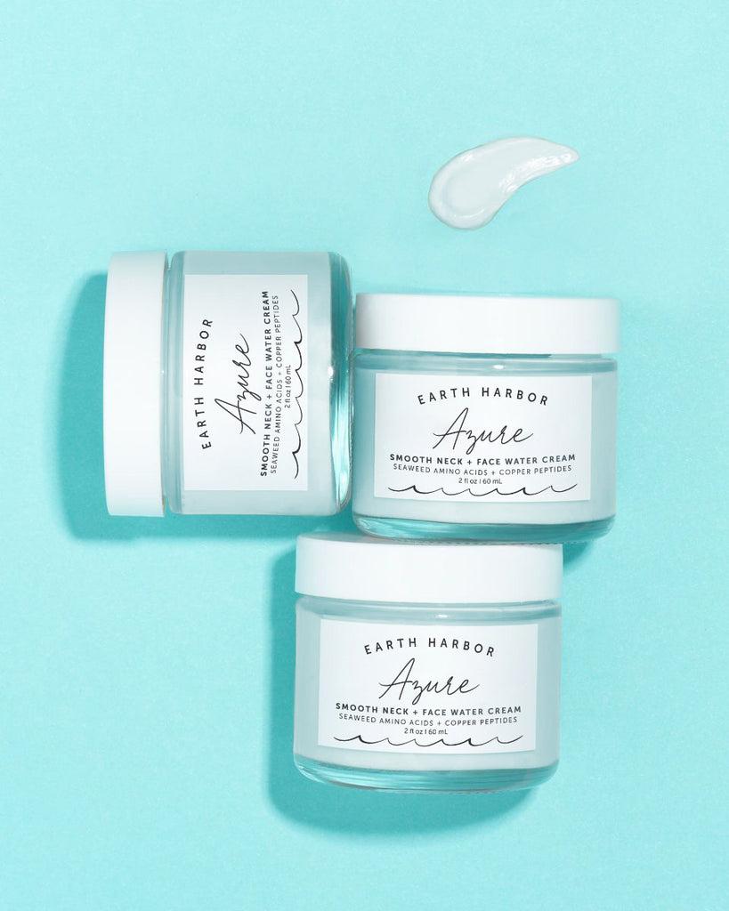 Earth Harbor AZURE Smooth Neck + Face Water Cream