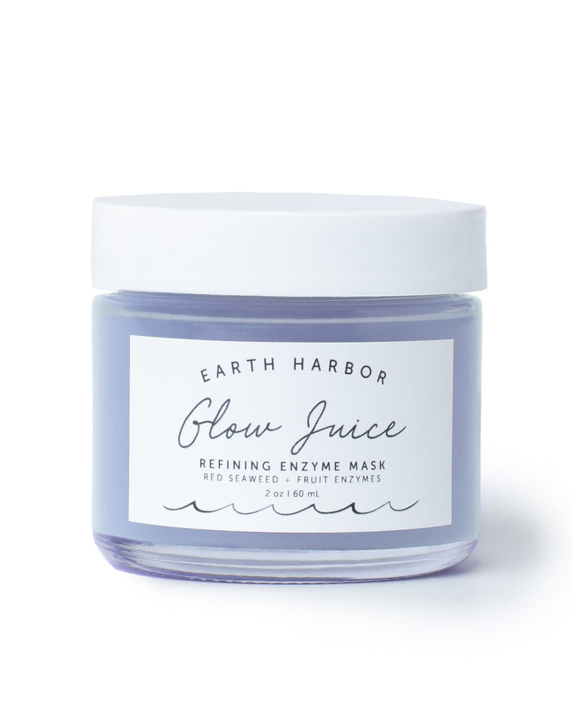 earth harbor GLOW JUICE Refining Enzyme Mask