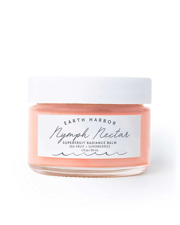 earth harbor NYMPH NECTAR Superfruit Radiance Balm