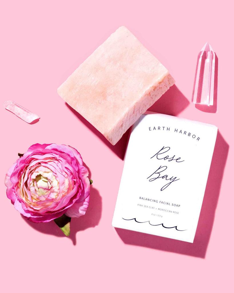 Earth Harbor ROSE BAY Calming Soap Bar