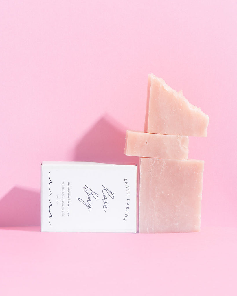 Earth Harbor ROSE BAY Calming Soap Bar