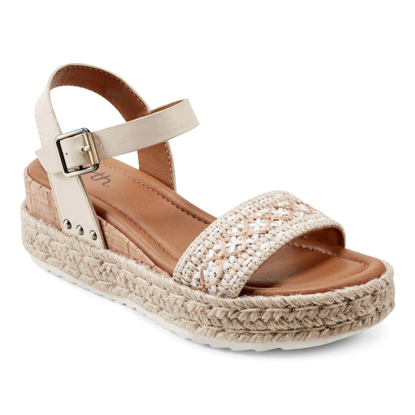 Earth Shoes Collins Platform Wedge Ankle Strap Sandals