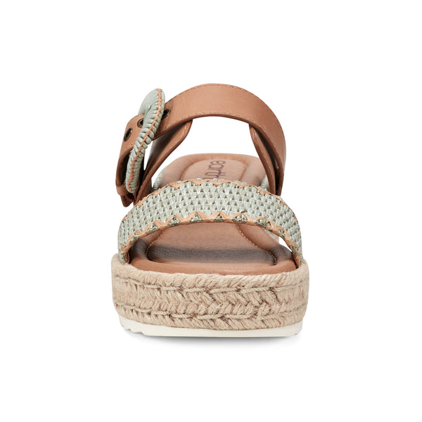 Earth Shoes Colla Platform Wedge Slip-On Sandals