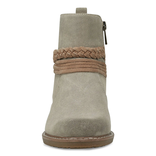 Earth Shoes Jeno Round Toe Casual Booties Taupe