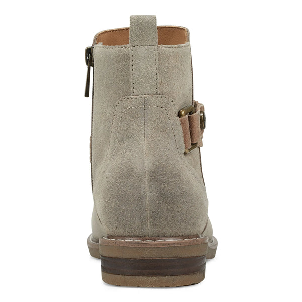 Earth Shoes Jeno Round Toe Casual Booties Taupe
