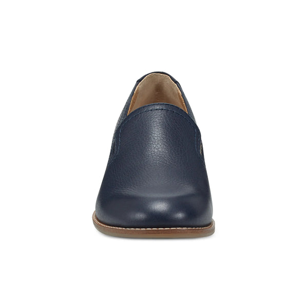 Earth Shoes Edna Round Toe Casual Slip-on Flat Loafers Dark Blue