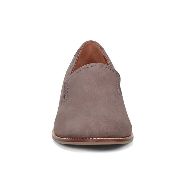 Earth Shoes Edna Round Toe Casual Slip-on Flat Loafers Dark Gray