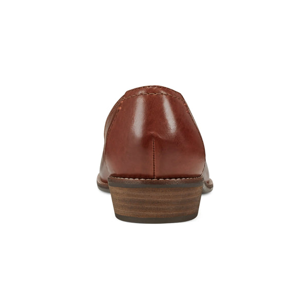 Earth Shoes Edna Round Toe Casual Slip-on Flat Loafers Medium Natural